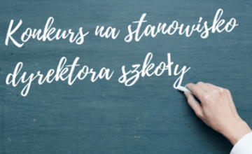 Konkurs na stanowisko Dyrektora Zespołu Szkół w Dziadowej Kłodzie