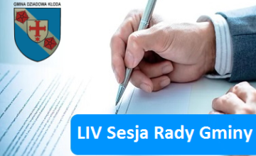 LIV Sesja Rady Gminy