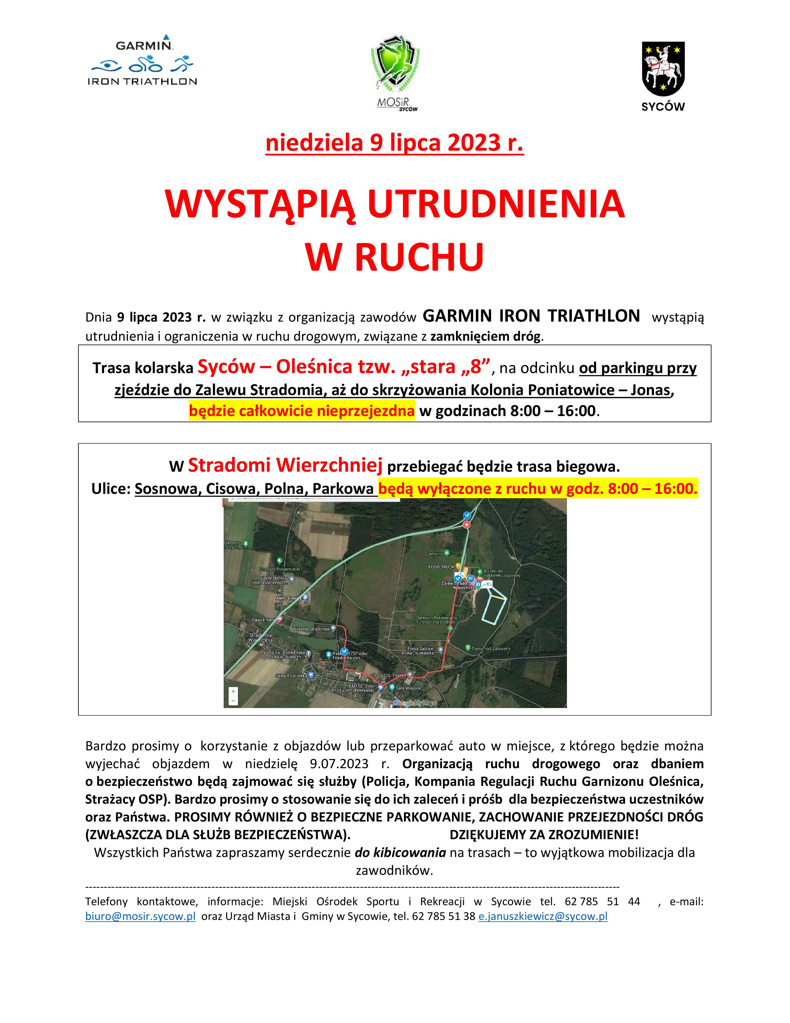 Utrudnienia w Ruchu