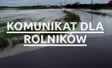Komunikat dla rolników z terenu Gminy Dziadowa Kłoda !