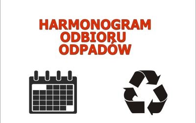 Harmonogram odbioru odpadów na II półrocze 2024r.