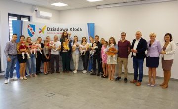 Powitanie najmłodszych mieszkańców Gminy
