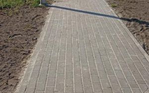 Chodnik oraz droga powiatowa Dziadowa Kłoda-Dalborowice - budowa (24)