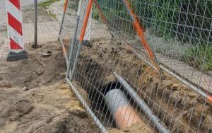 Chodnik oraz droga powiatowa Dziadowa Kłoda-Dalborowice - budowa (27)