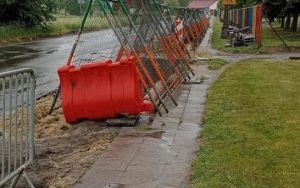 Chodnik oraz droga powiatowa Dziadowa Kłoda-Dalborowice - budowa (2)