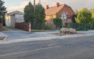 Chodnik oraz droga powiatowa Dziadowa Kłoda-Dalborowice - budowa (4)