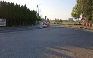 Chodnik oraz droga powiatowa Dziadowa Kłoda-Dalborowice - budowa (9)