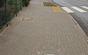 Chodnik oraz droga powiatowa Dziadowa Kłoda-Dalborowice - budowa (18)