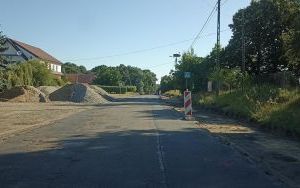 Chodnik oraz droga powiatowa Dziadowa Kłoda-Dalborowice - budowa (2)