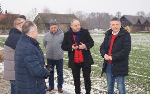 Odbiór inwestycji chodnik - Stradomia Dolna (1)