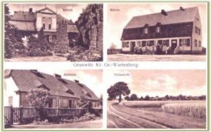 Gronowice na starej fotografii (1)