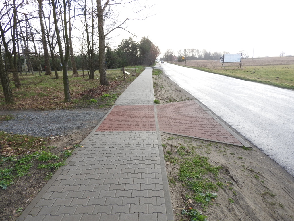Chodnik w Dziadowej Kłodzie