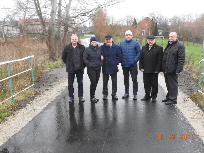 Droga oraz przepusty w Stradomi Dolnej