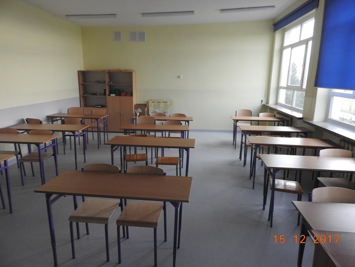 Sala lekcyjna po remoncie