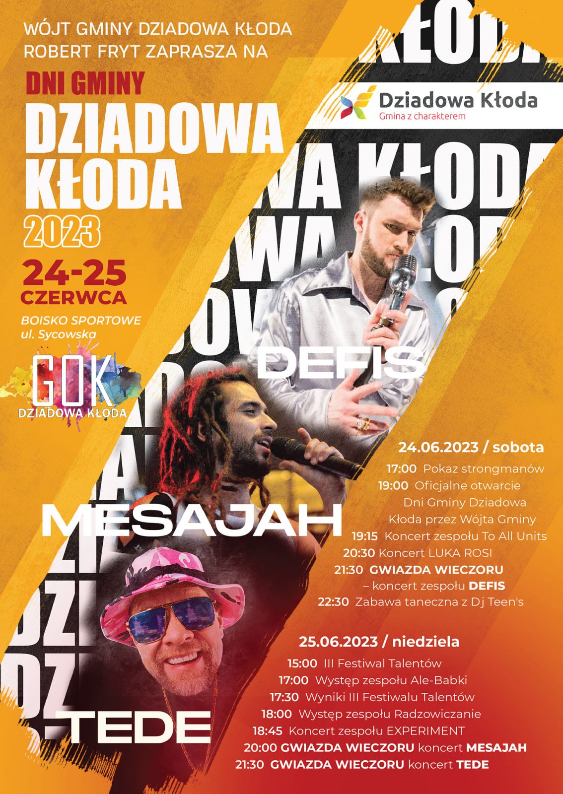 Program na Dni Gminy 2023